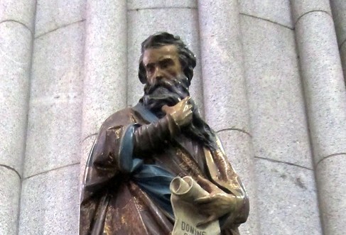 Estátua Apóstolo Paulo Horizontal